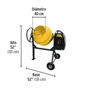 REVOLVEDORA DE CEMENTO A GASOLINA 99 CC 160 LITROS 1/2 SACO