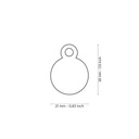 MY FAMILY TAG MEDIUM ALUMINUM ROUND