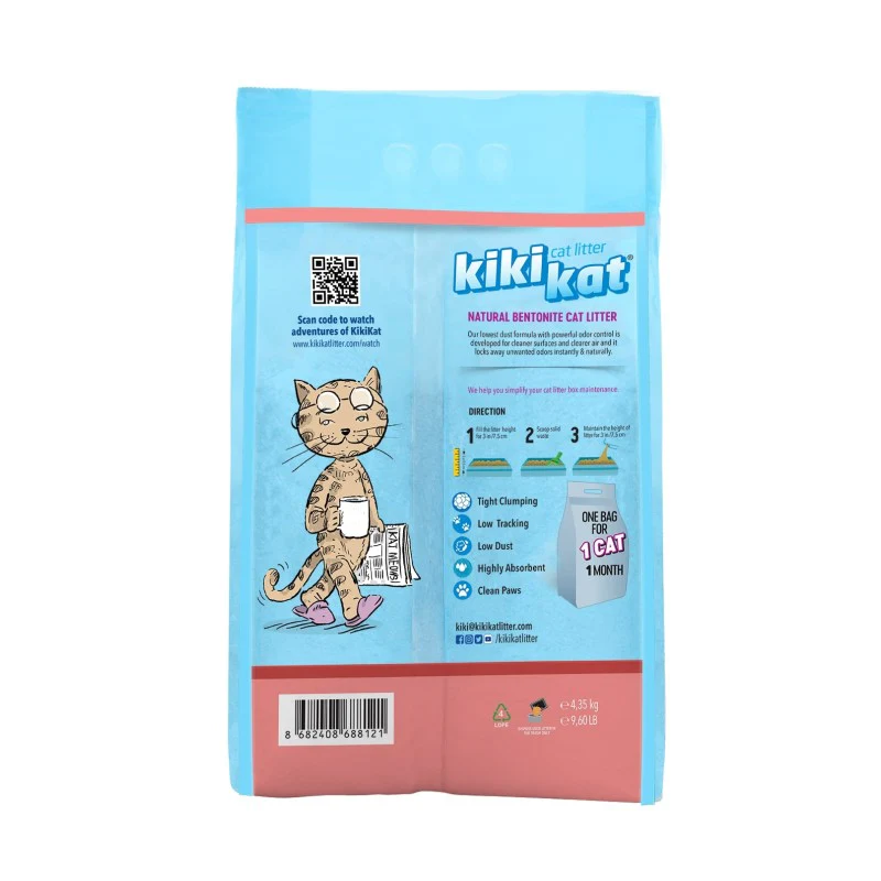 ARENA PARA GATOS KIKI KAT AROMA BABY POWDER 