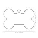 MY FAMILY TAG XL ALUMINUM BONE