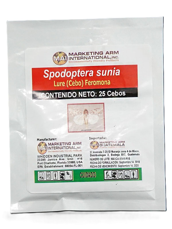 POLVO ATRAYENTE PARA INSECTOS x 25 CEBOS