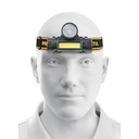 LINTERNA PARA CABEZA TIPO MINERO 350LM RECARGABLE PRETUL