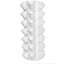 KIT HIDROPONICO COMPLETO VERTICAL 8 NIVELES DELGADO