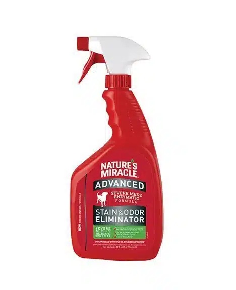 NATURES MIRACLE ELIMINADOR DE MANCHAS Y OLOR 32 ONZ
