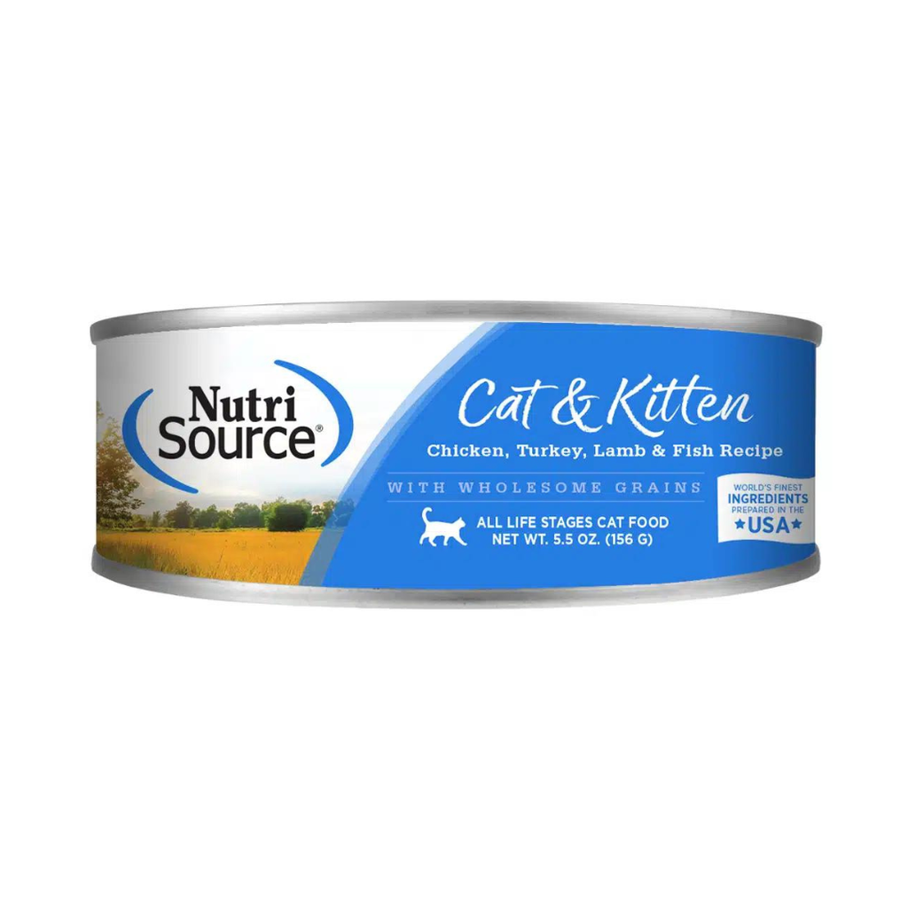 ALIMENTO HUMEDO PARA GATO NUTRISOURCE CHICKEN, TURKEY, LAMB & FISH