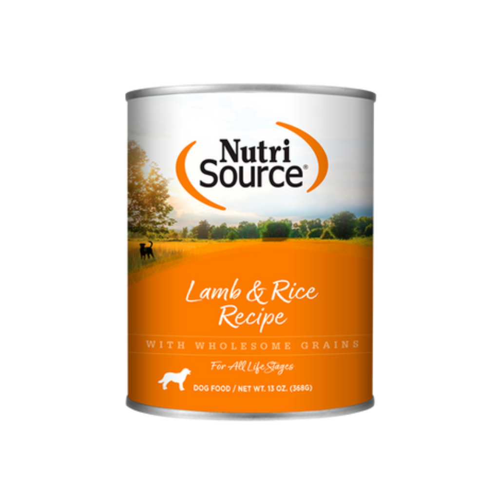 ALIMENTO HUMEDO PARA PERRO NUTRISOURCE LAMB & RICE 