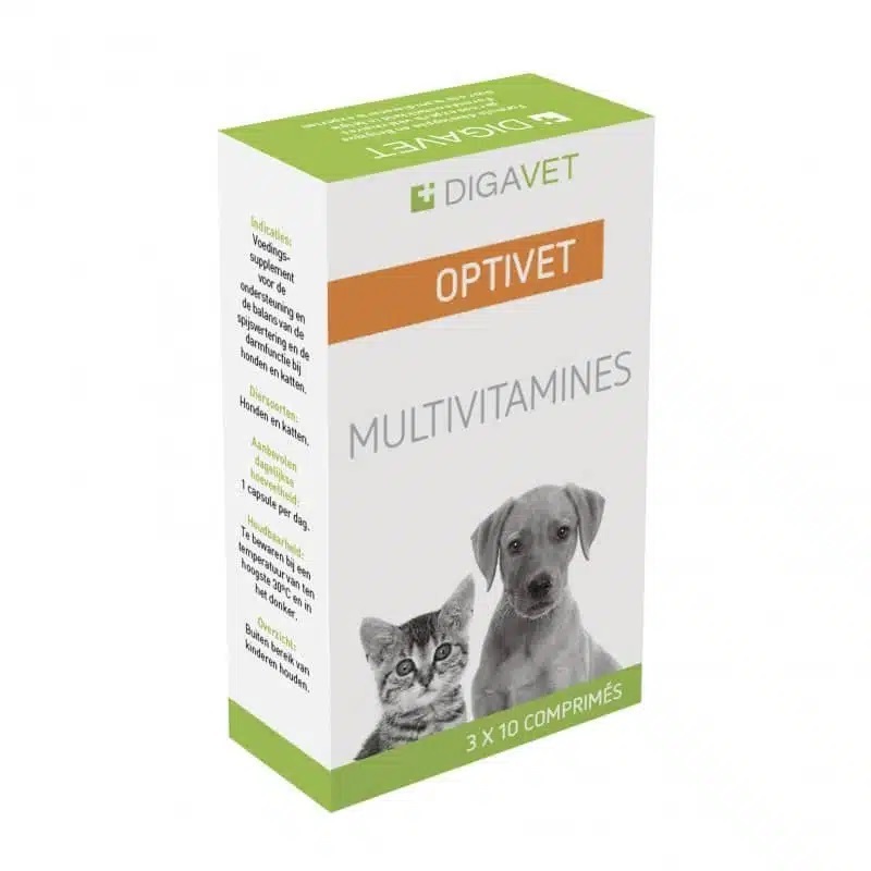 OPTIVET DIGAVET 30 TABLETAS