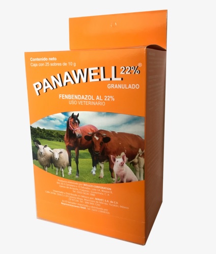 DESPARASITANTE PANAWELL 22% GRANULADO 10 GRS