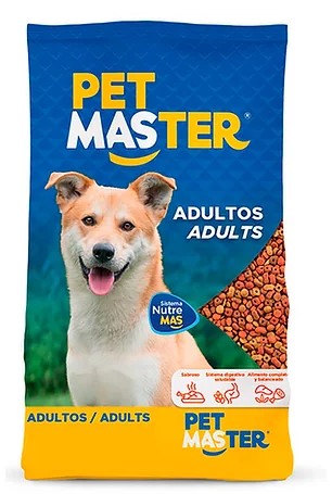 CONCENTRADO PARA PERRO ADULTO PET MASTER 1 LIBRA