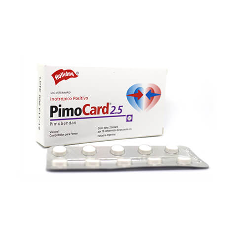 PIMOCARD 2.5 MG 20 COMPRIMIDOS