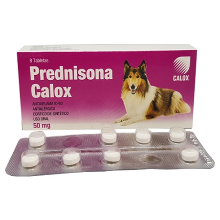 PREDNISONA CALOX 50 MG CAJA 8 TABS