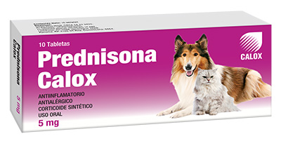 PREDNISONA CALOX 5MG CAJA 10 TABS