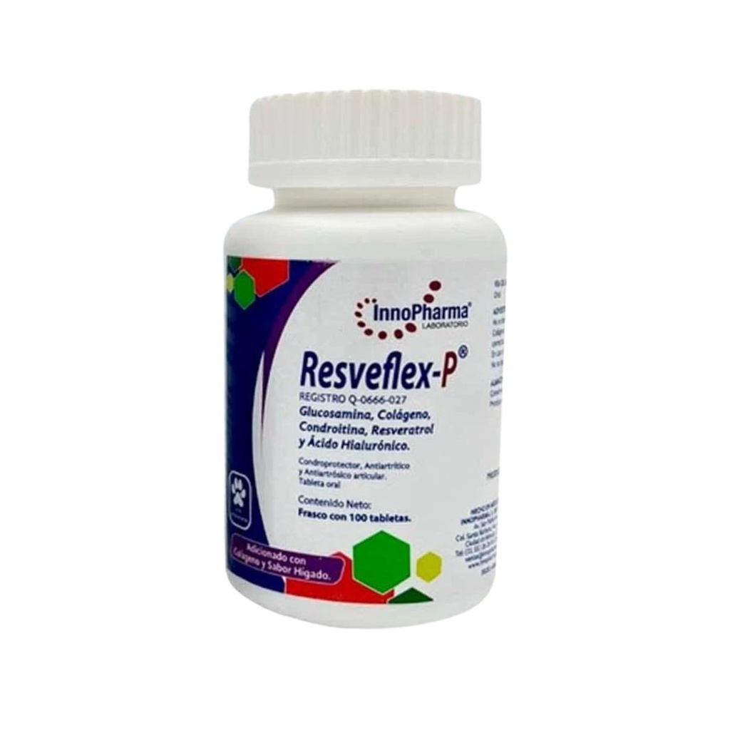 RESVEFLEX-P 100 TABLETAS