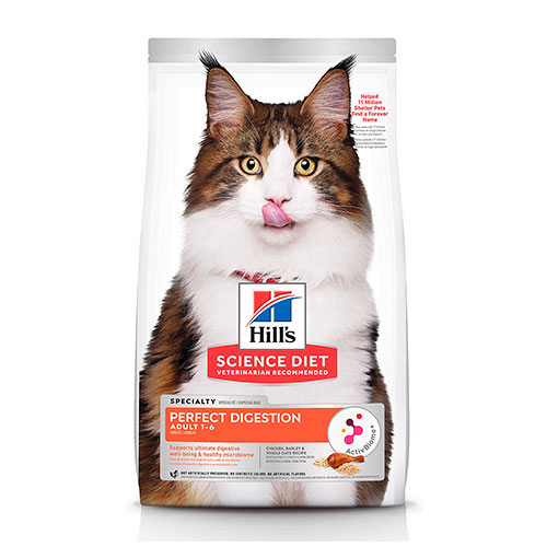 CONCENTRADO PARA GATO SCIENCE DIET PERFECT DIGESTION 3.5 LB