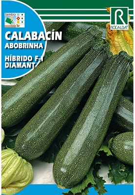 SEMILLA CALABACIN NEGRO BELLEZA ROCALBA 8 GR