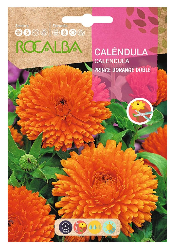 SEMILLA CALENDULA ROCALBA 10 GRS