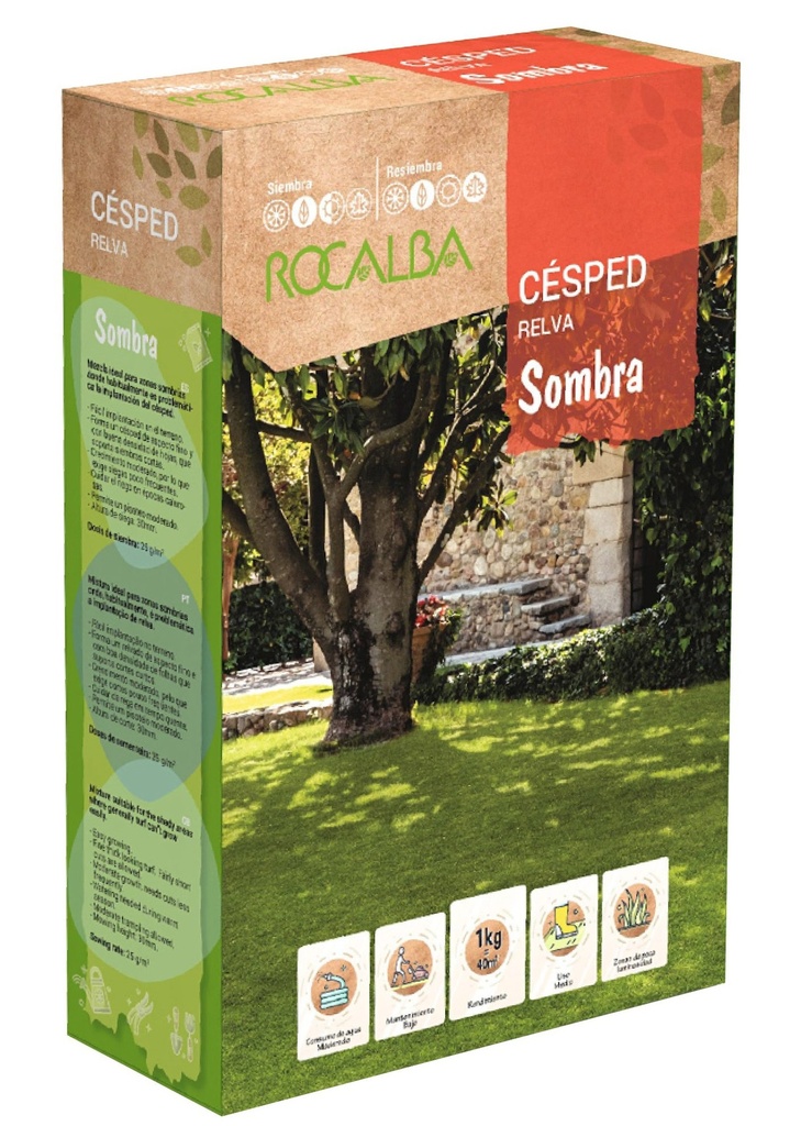 SEMILLA DE GRAMA SOMBRA ROCALBA 1KG