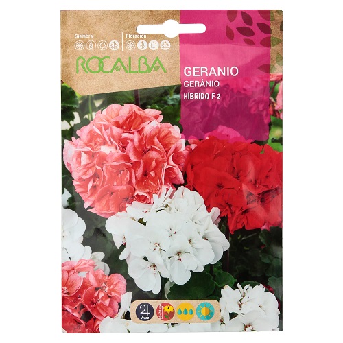 SEMILLA GERANIO HIBRIDO F-2 ROCALBA 1 GR
