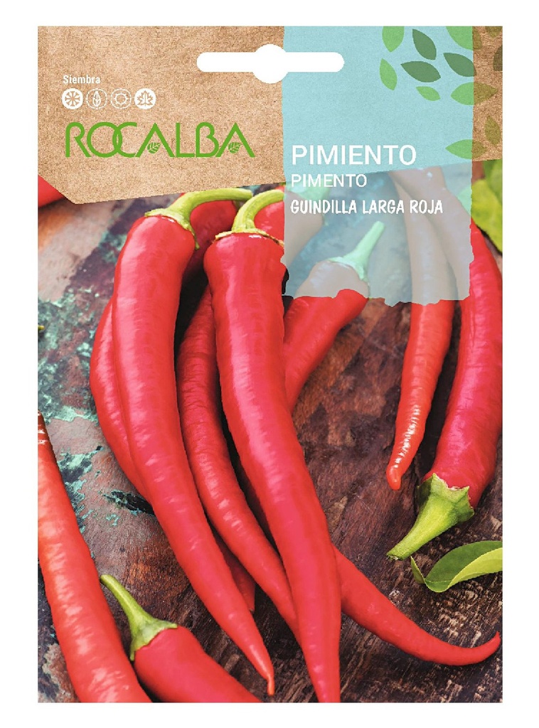 SEMILLA PIMIENTO GUINDILLA ROJA ROCALBA 1 GR