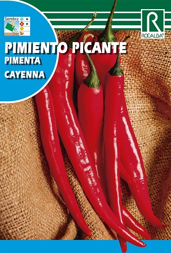 SEMILLA PIMIENTO PICANTE CAYENNA ROCALBA 0.5 GRS