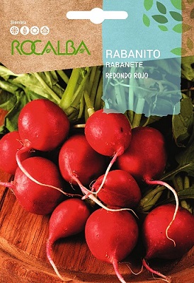 SEMILLA RABANITO REDONDO ROJO GIANT ROCALBA 10 GR