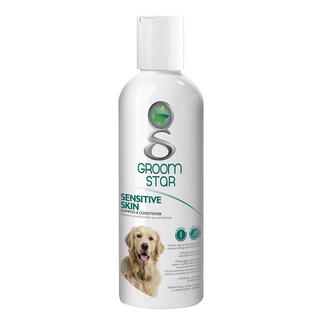 SHAMPOO GROOM STAR AVENA Y ALOE 480 ML