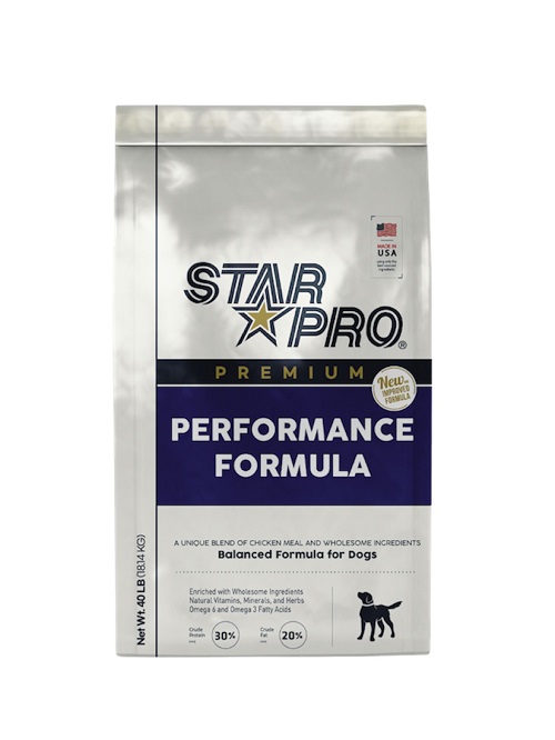 CONCENTRADO PARA PERRO STAR PRO ADULTO PERFORMANCE / ATLETICO AZUL- 40 LBS