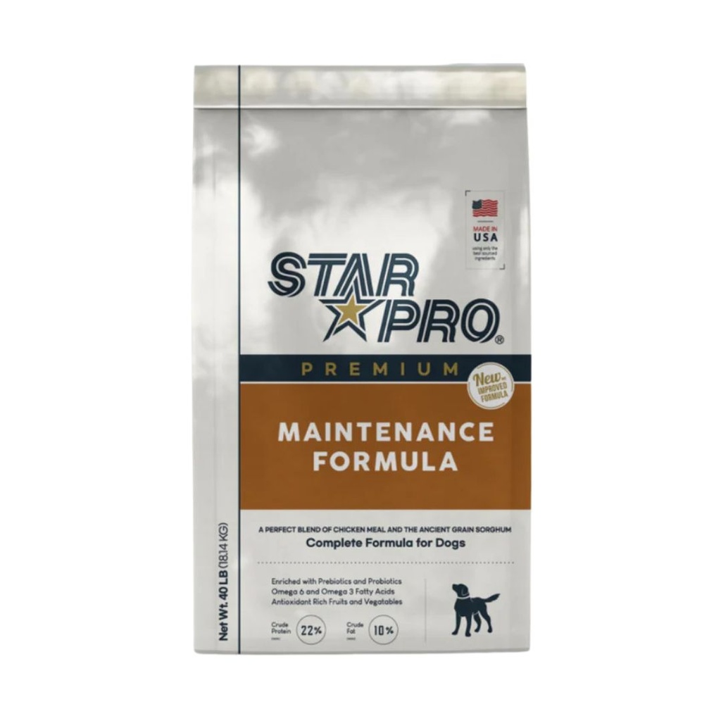 CONCENTRADO PARA PERRO STAR PRO ADULTO MANTENIMIENTO 40 LBS