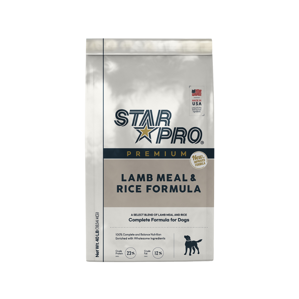 CONCENTRADO PARA PERRO STAR PRO LAMB MEAL & RICE 40 LBS