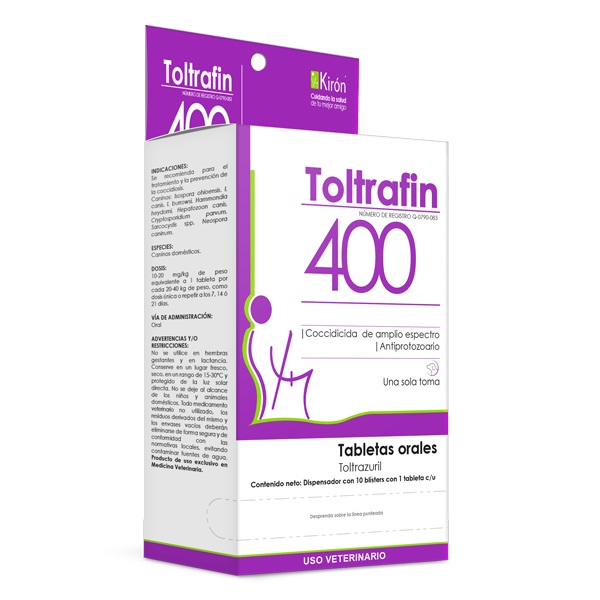 TOLTRAFIN 400 MG 1 TABLETA