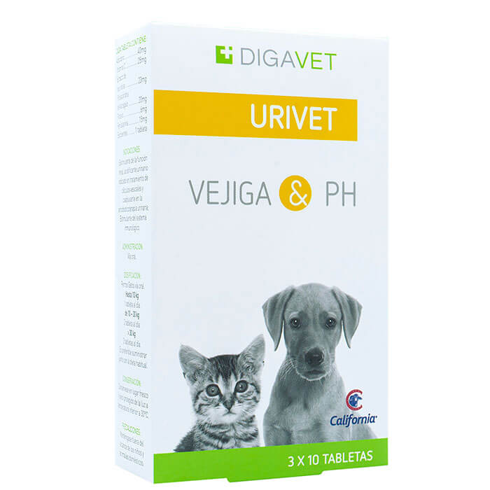 URIVET DIGAVET CAJA 30 TABLETAS