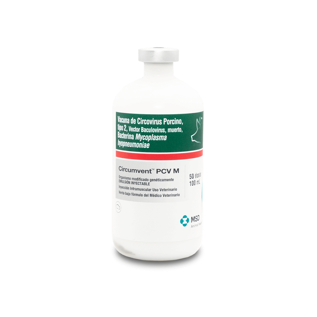 VACUNA CIRCOVIRUS CIRCUMVENT PCV M 50 DOSIS 100 ML