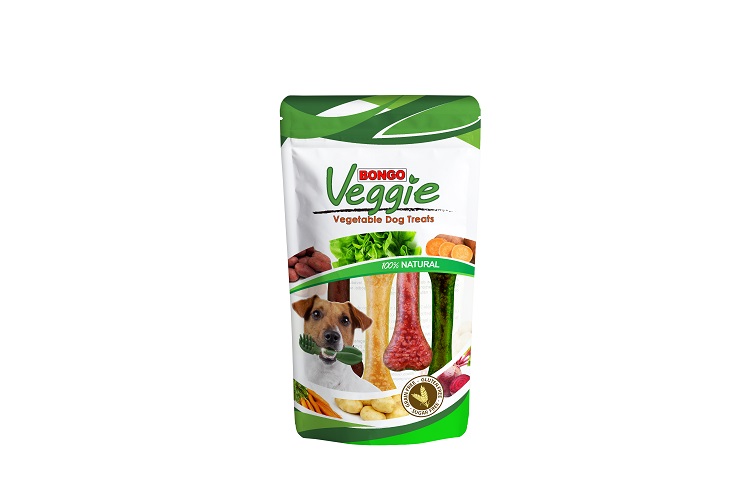 VEGGIE NUBBY BONE 4 PACK