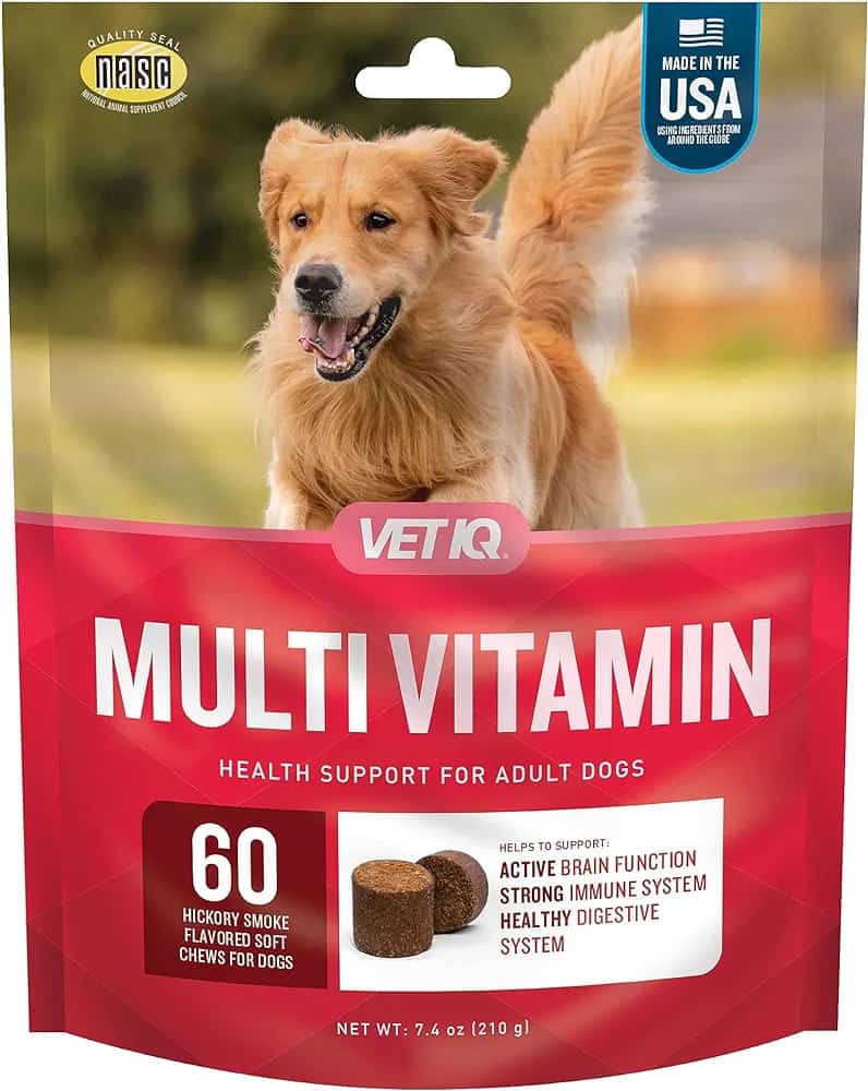 VET IQ MULTI VITAMIN 7.4 ONZ 60 SOFT CHEWS