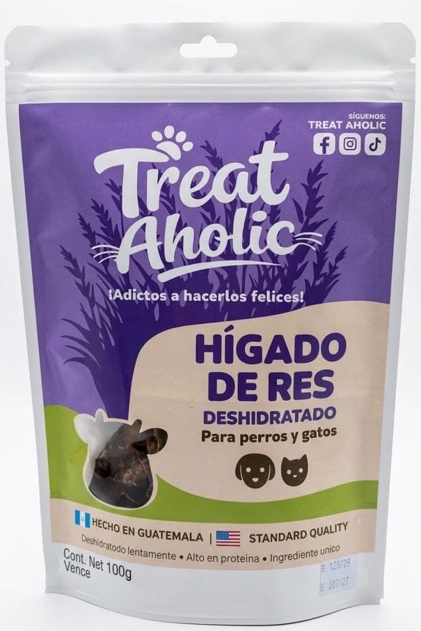 TREATS AHOLIC CHIPS DE HIGADO DE RES