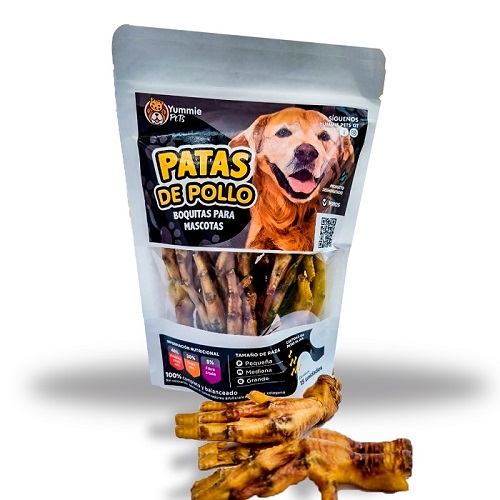 YUMMIE PETS CHIPS PATAS DE POLLO