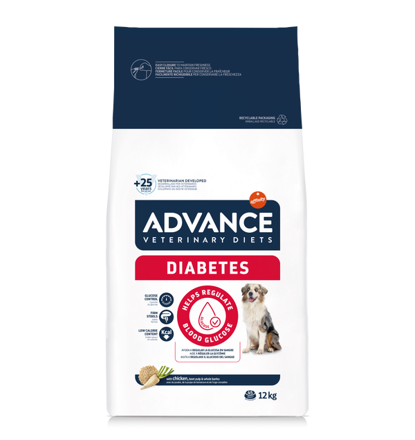 CONCENTRADO PARA PERRO ADVANCE MEDICADO  DIABETES