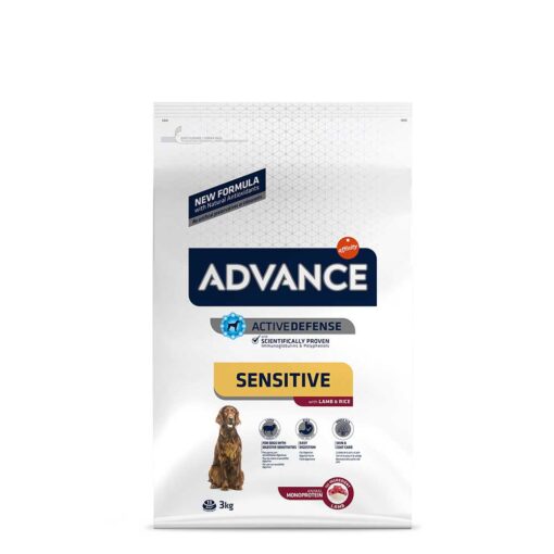 CONCENTRADO PARA PERRO ADVANCE SENSITIVE MEDICADO WITH LAMB & RICE