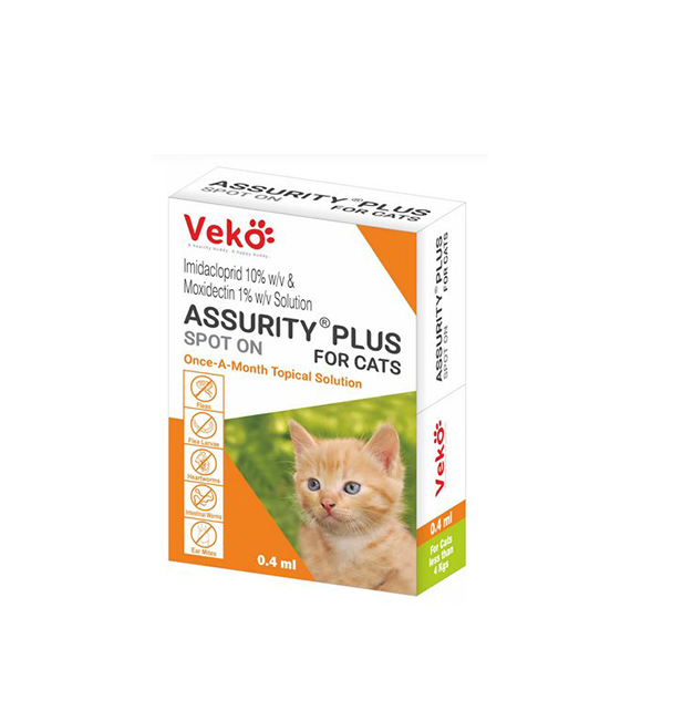 PIPETA ANTIPULGAS ASSURITY PLUS PARA GATOS 