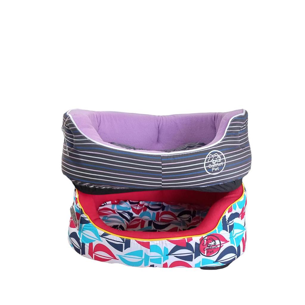 CAMA PARA MASCOTA CUADRADAS VARIOS COLORES COMFORT PET