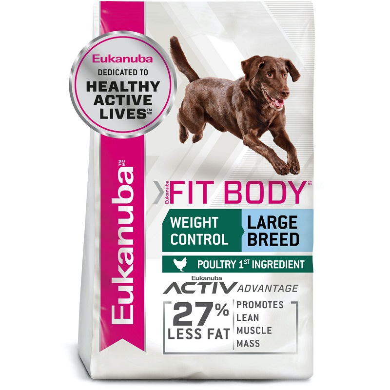 CONCENTRADO PARA PERRO EUKANUBA FIT BODY WEIGHT CONTROL LARGE BREED