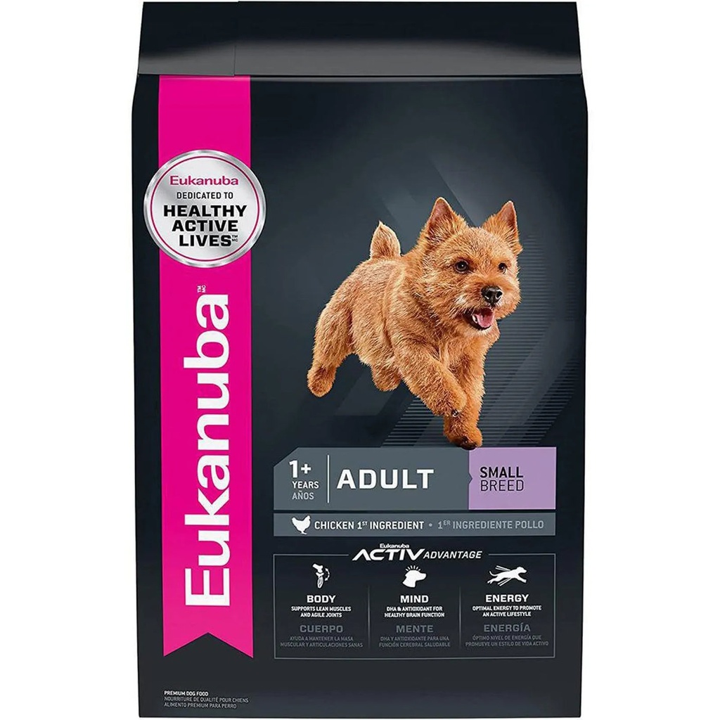 CONCENTRADO PARA PERRO EUKANUBA ADULT SMALL BREED