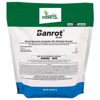 FUNGICIDA BANROT 40 WP | El Rejo Web