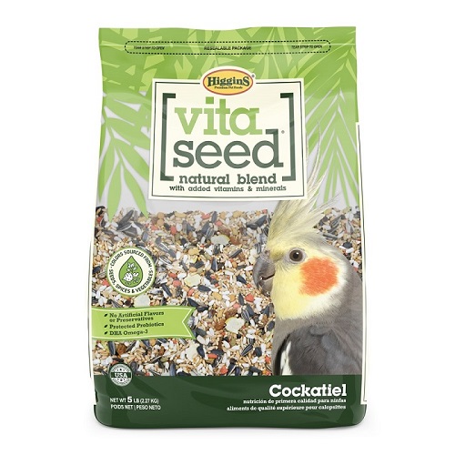 ALIMENTO PARA AVES HIGGINS VITA SEED COCKATIEL 