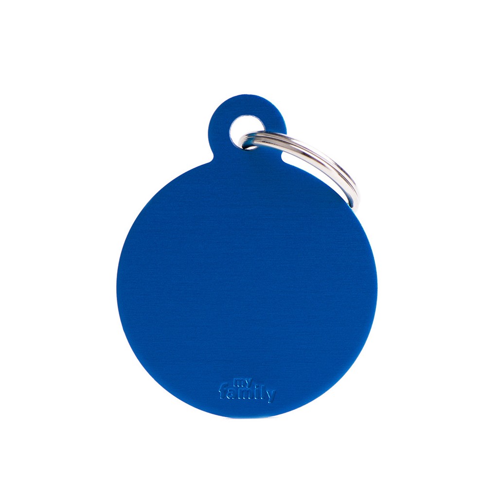 MY FAMILY TAG ALUMINUM ROUND LARGE 