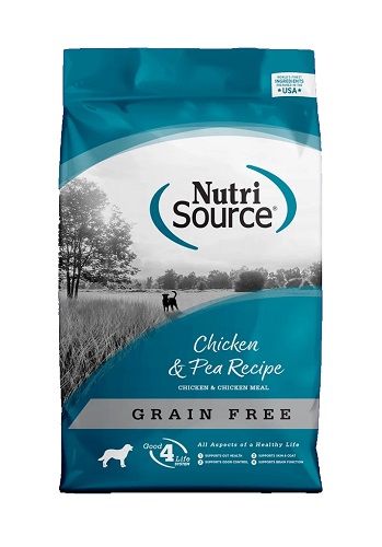 CONCENTRADO PARA PERRO NUTRISOURCE CHICKEN & PEA GRAIN FREE