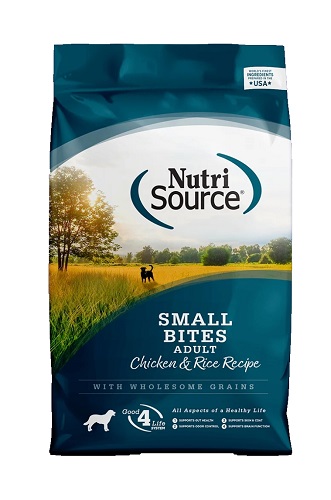 CONCENTRADO PARA PERRO NUTRISOURCE CHICKEN & RICE SMALL BITES