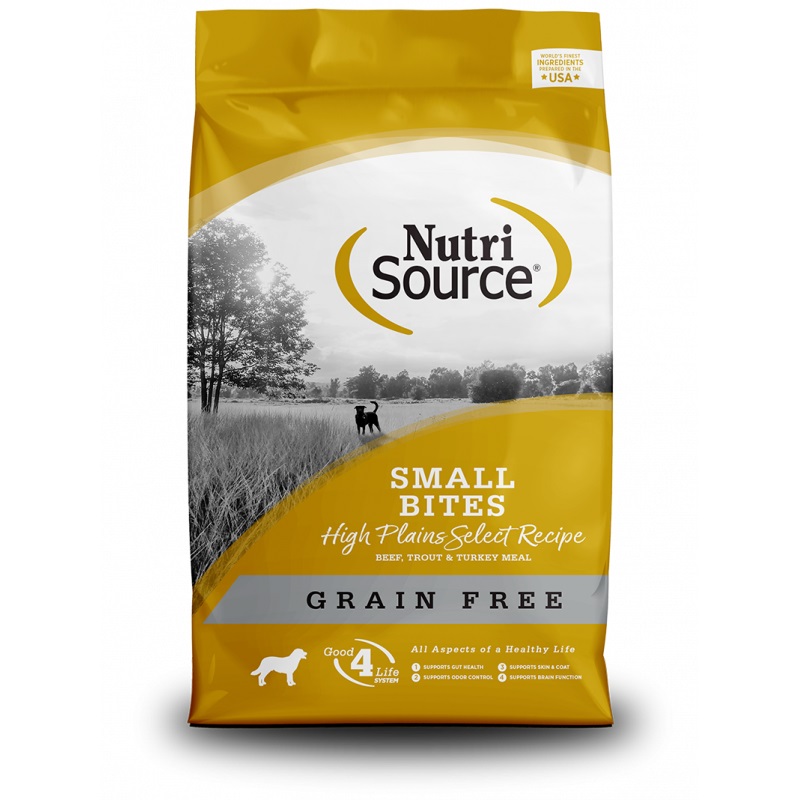 CONCENTRADO PARA PERRO NUTRISOURCE HIGH PLAINS SMALL BITES