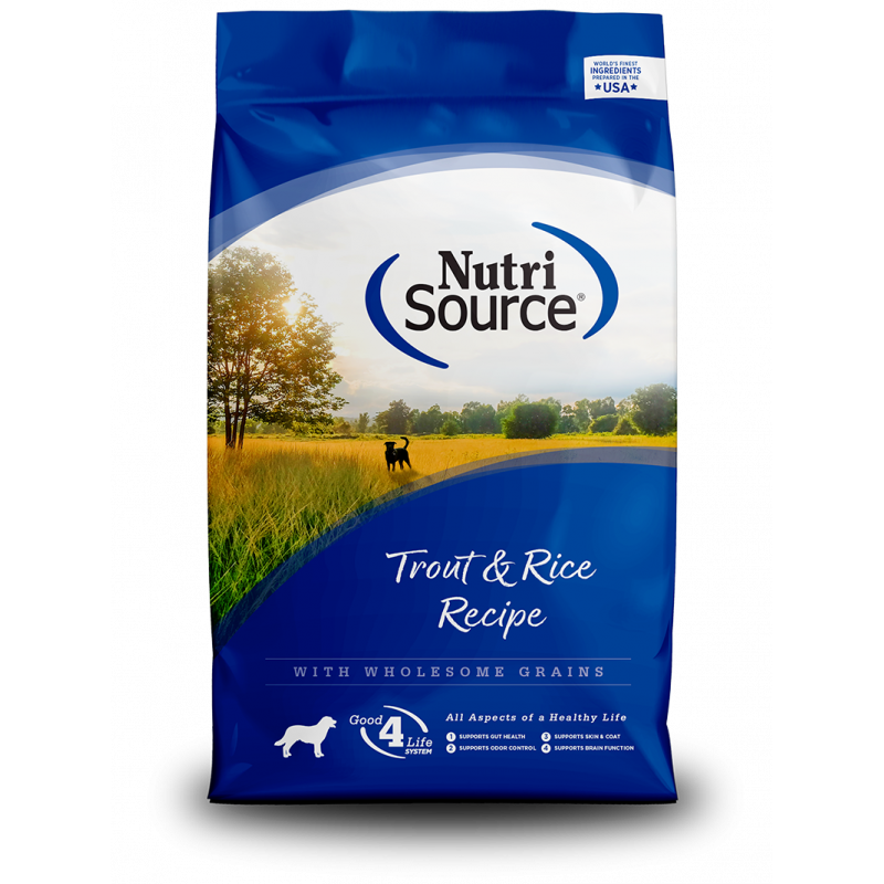 CONCENTRADO PARA PERRO NUTRISOURCE TROUT & RICE