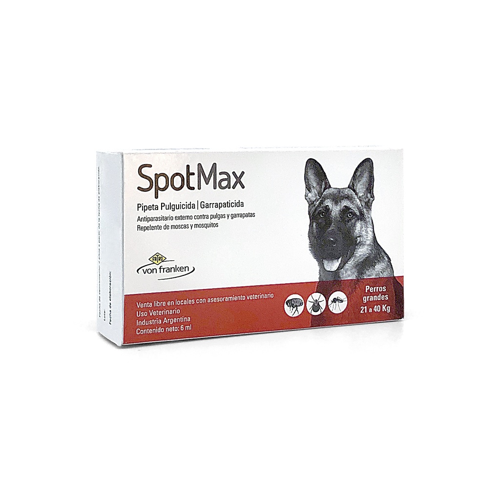 PIPETA ANTIPULGAS SPOT MAX 